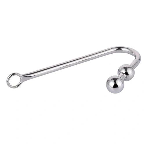Balls Steel Two Hook 4417 Stainless Anal Pleasurable 1001